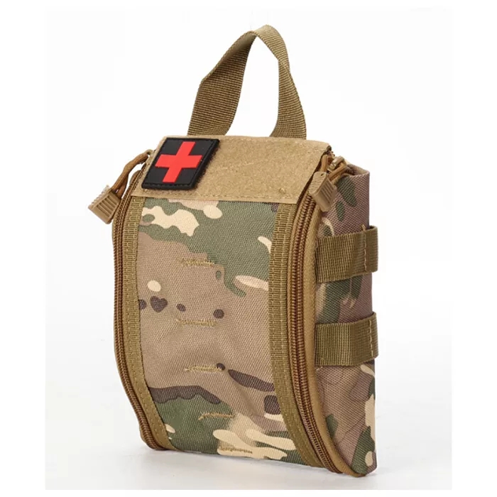 What should be in a first aid kit for outdoors?