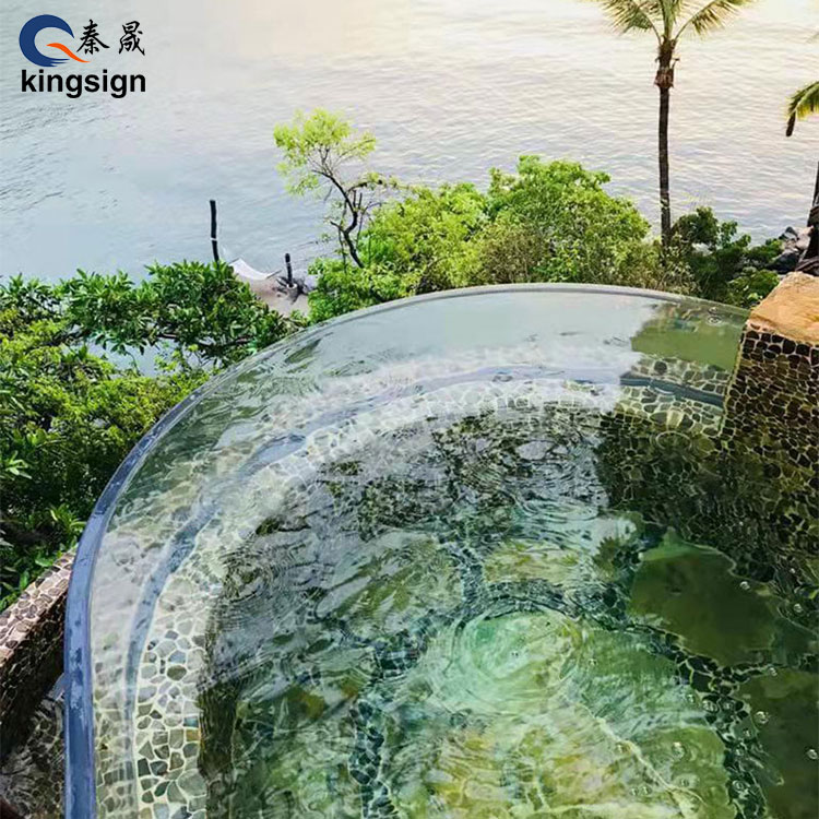 Is glass or acrylic better for swimming pool?