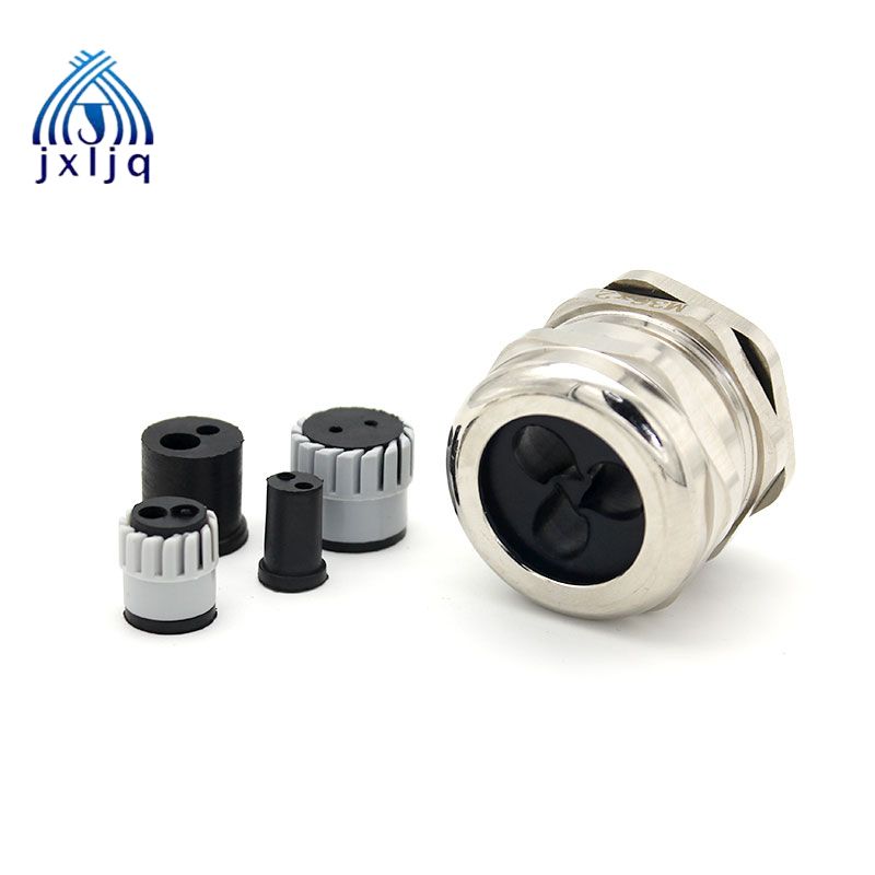 What are brass cable glands used for?