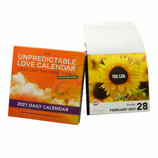 Exploring the Benefits of Using the 365 Days Page-A-Day Calendar Printing over Digital Calendars