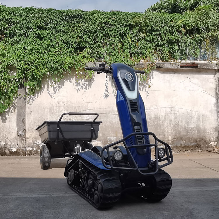 The Future of Winter Mobility: Innovations in the Electric Utility Snowmobile-Standing
