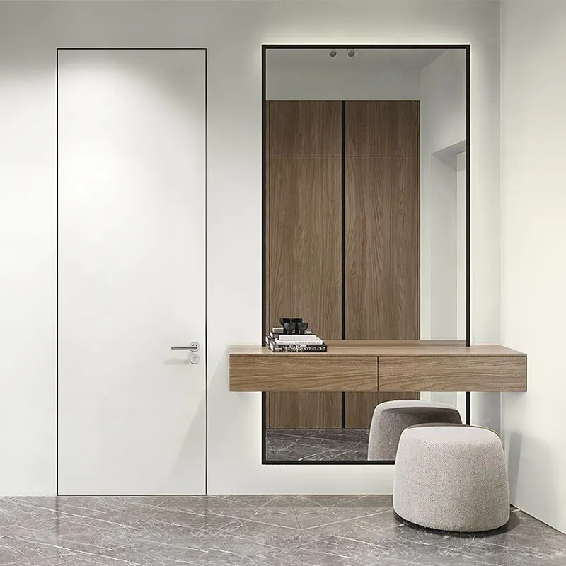 The Elegance of Frameless Wooden Interior Doors