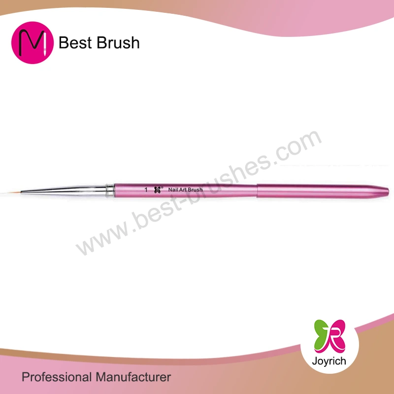 How a Pink Metal Cap Nail Art Brush Can Elevate Your Nail Designs