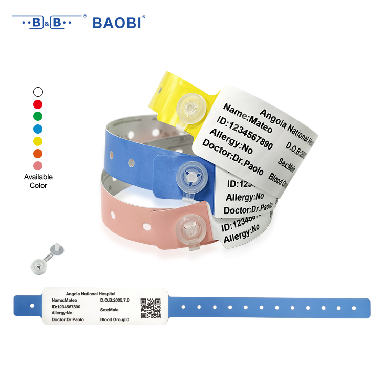 Bulk Healthcare Thermal Printable Wristbands Improve Patient Safety and Operational Efficiency